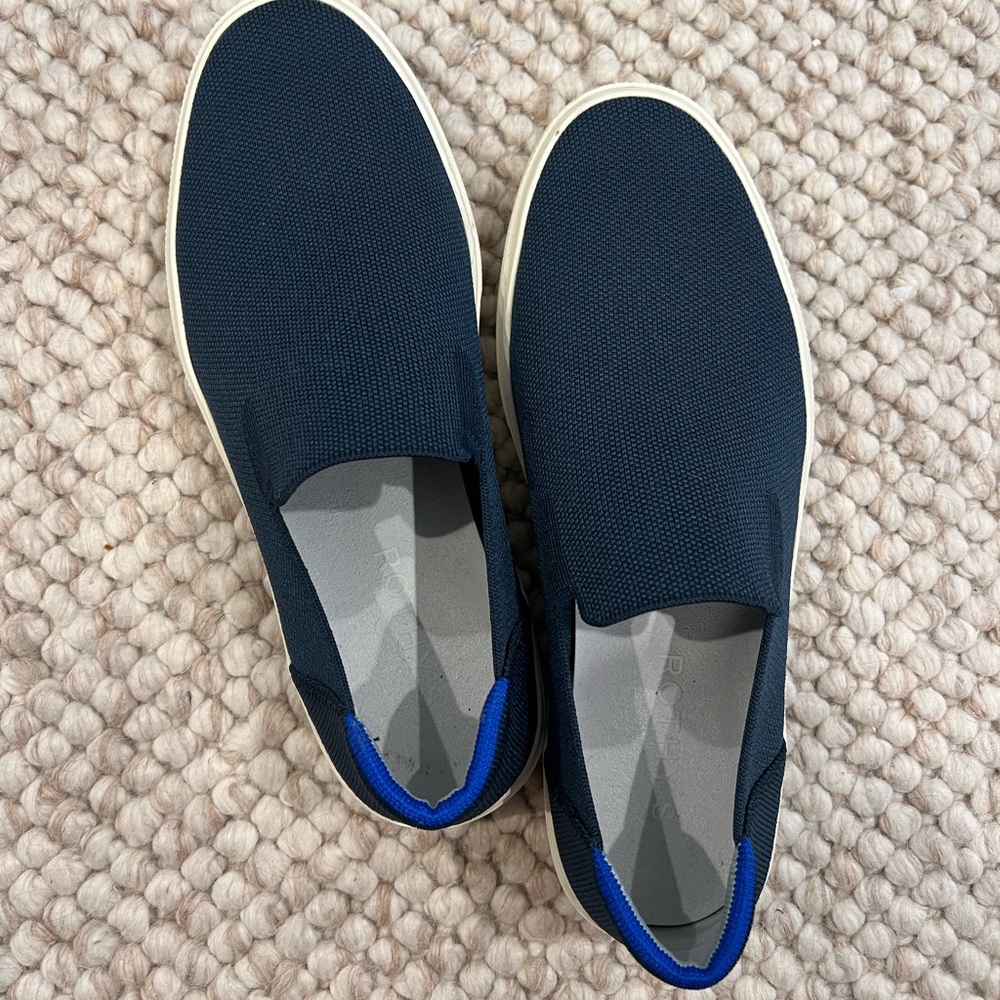 Rothy’s Mens sneaker slip on navy size 10.5